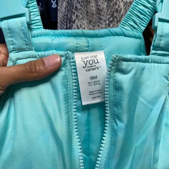 🌊NWOT Toddler Girls Carter’s Ski Pantsuit🌊 - Picture 2 of 4